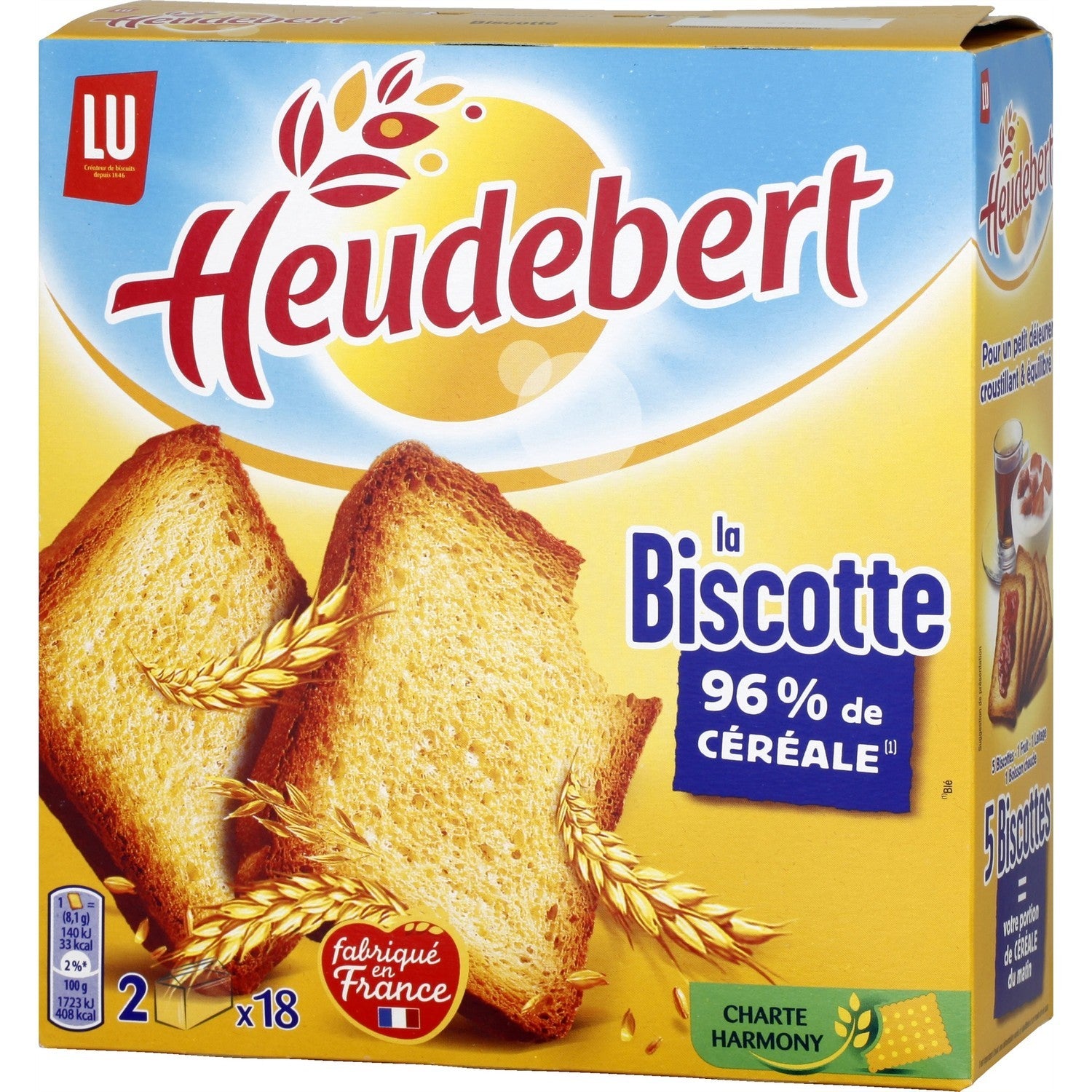 🇫🇷 Heudebert Biscottes - French Breakfast Rusks