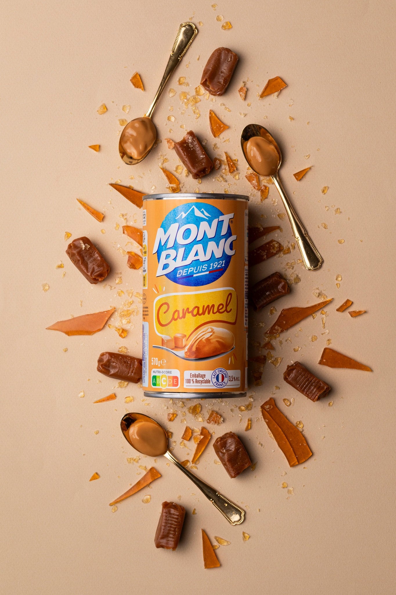 🇫🇷 Crème Caramel (French Dessert), Small 125g *Dented Can