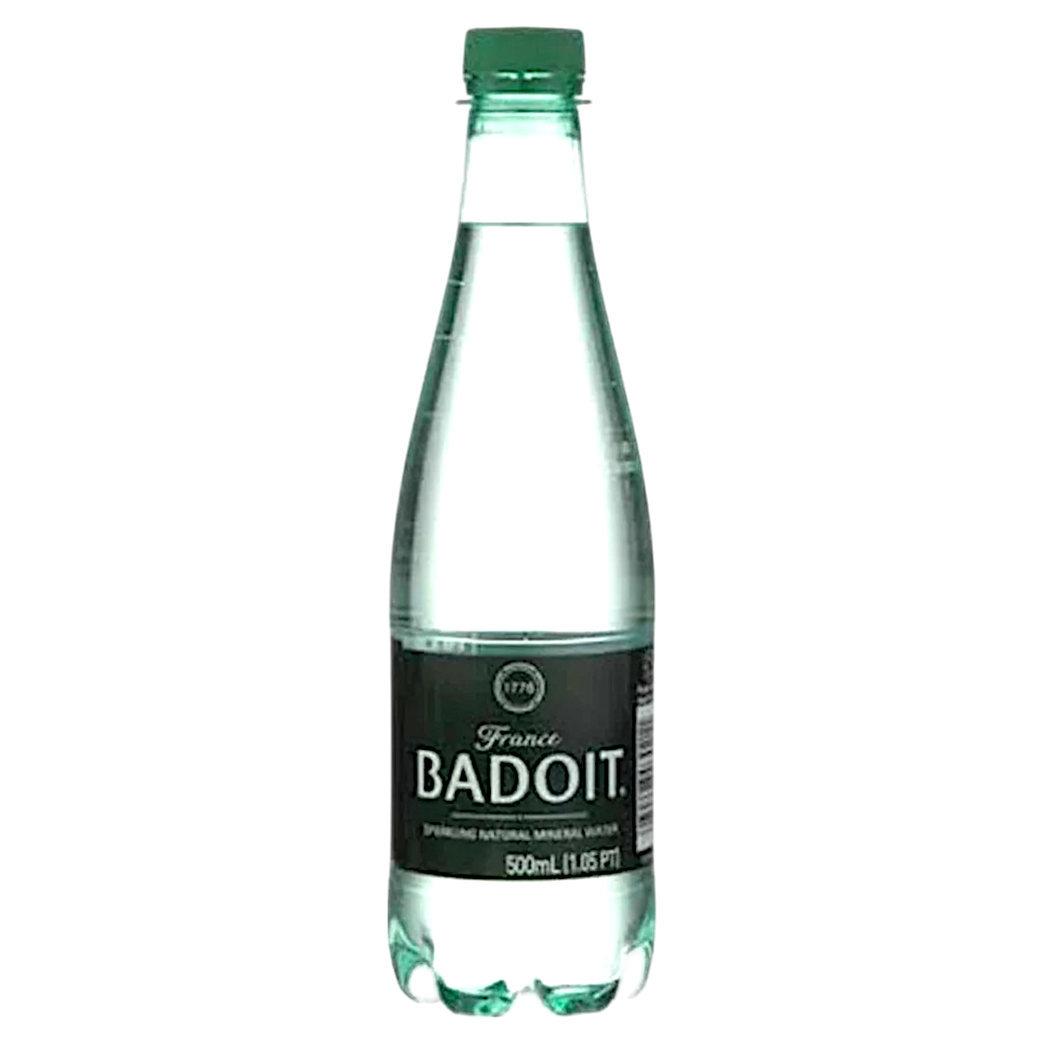 🇫🇷 Badoit 1778: French Sparkling Mineral Water, 16.9 fl oz (500ml, Plastic Bottle)