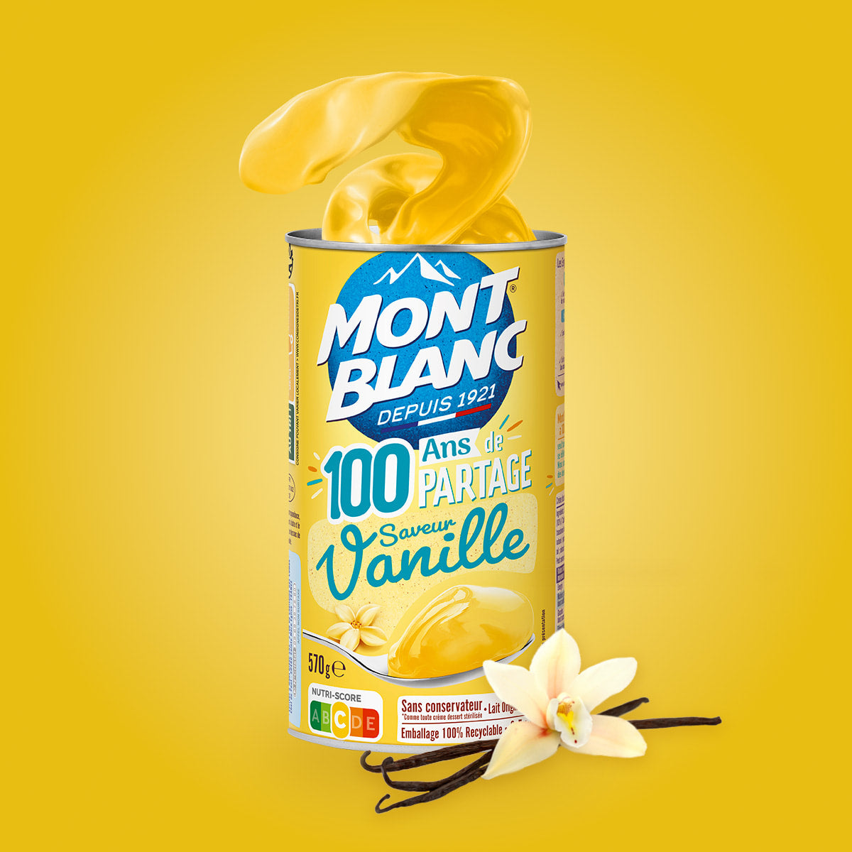 🇫🇷 Crème Vanille (French Chocolate Dessert), *Dented Can