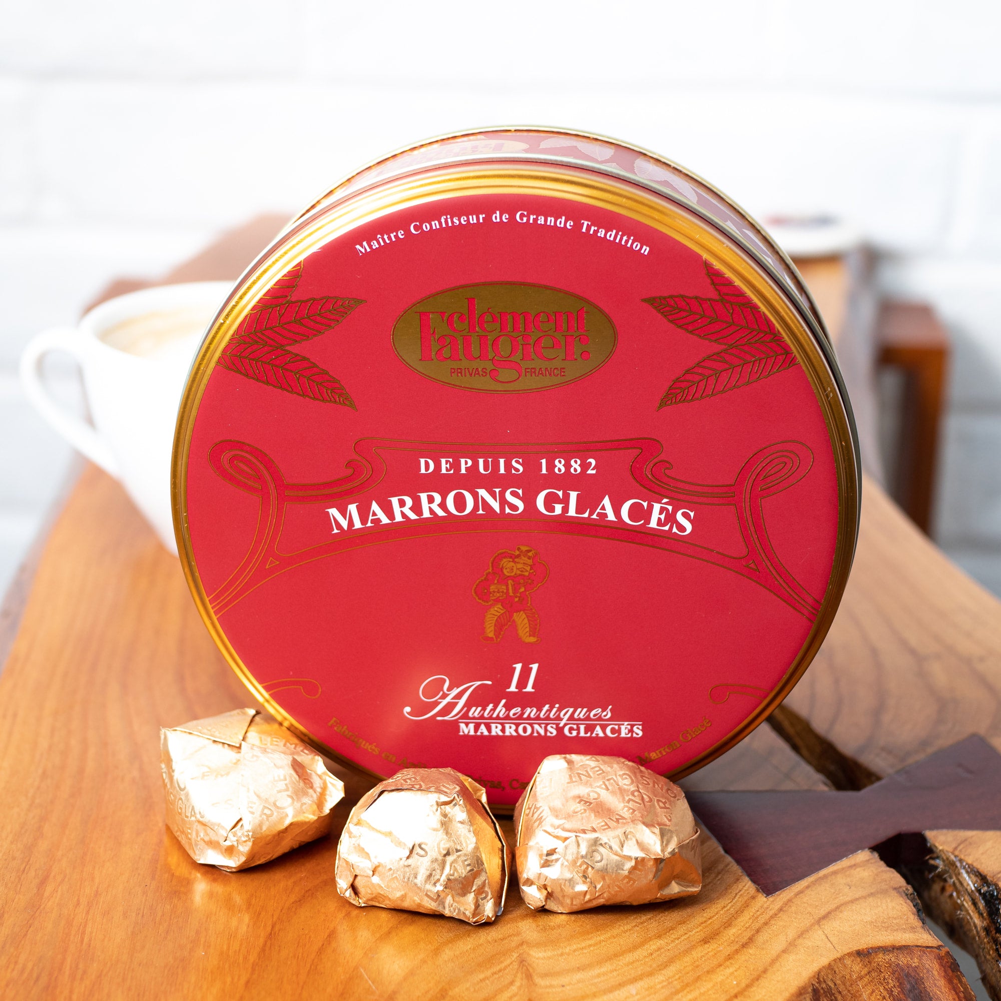 🇫🇷 11 Whole Candied Chestnuts 'Marrons Glacés', 9.1 oz (260g)