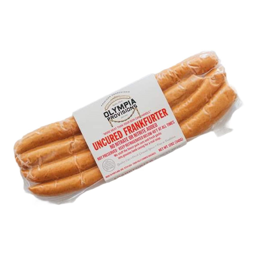 🇩🇪 4 Uncured & Smoked Frankfurters, 12 oz