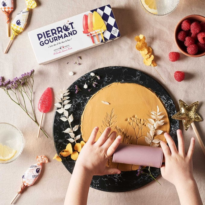 ๐ซ๐ท 10 Fruit Duo Lollipops, 4.5 oz (130g)