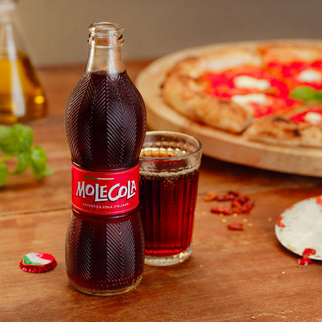 🇮🇹 MoleCola: The Original Italian Cola in Glass Bottle, 11.15 fl. oz. (330ml)