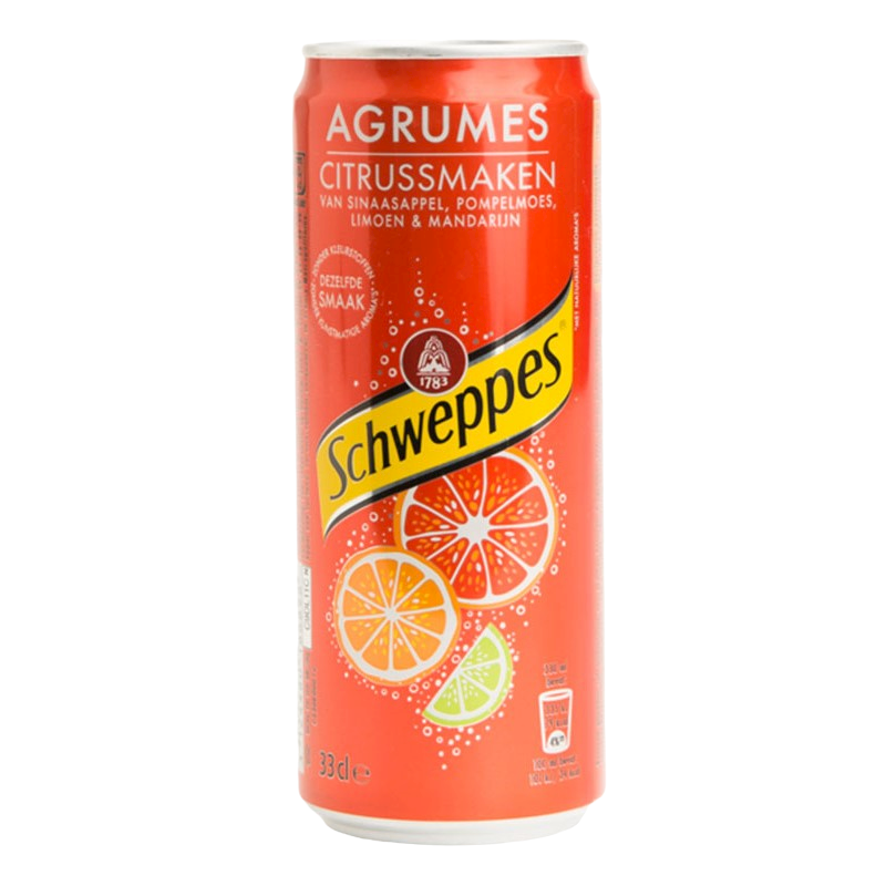 🇫🇷 Schweppes 'Agrumes' Citrus Soda, 11.2 fl. oz. (330 ml)