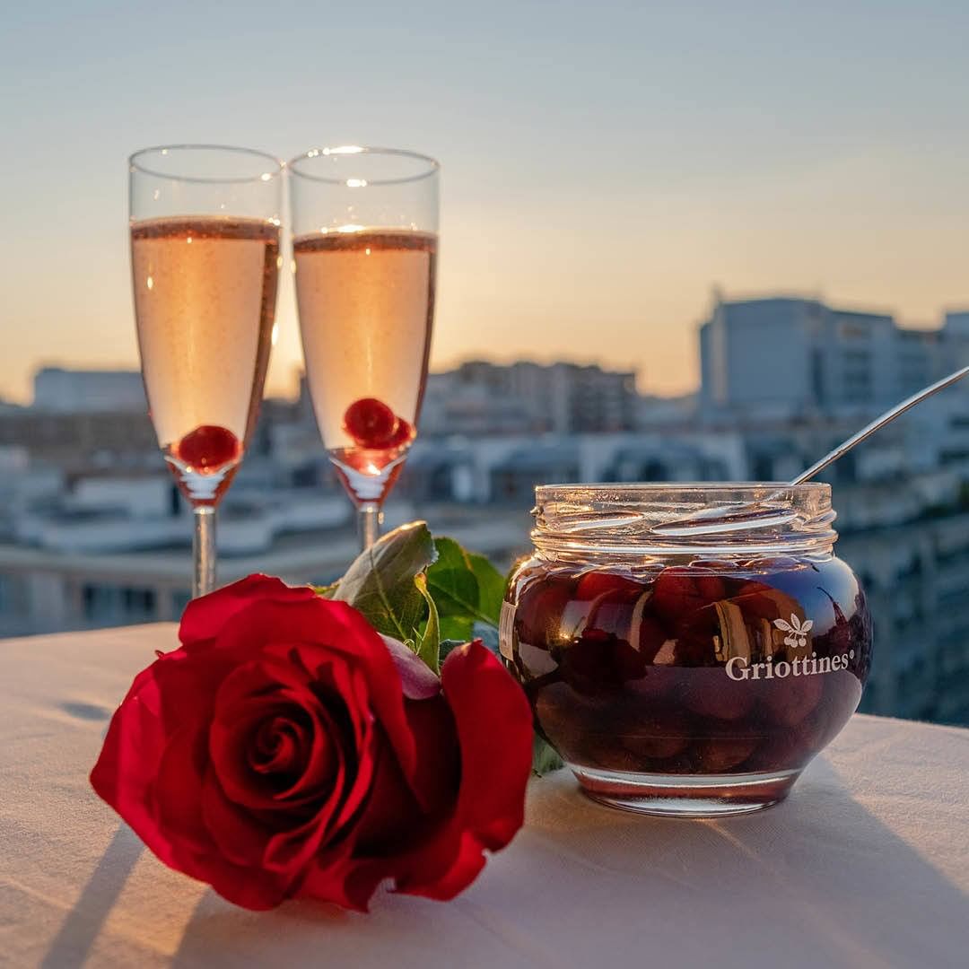 🇫🇷 Wild Griottines Morello Cherries in Kirsch Liqueur (15%), 11.8 fl. oz. (35cl)