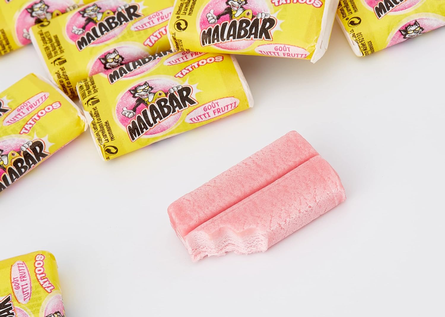 🇫🇷 30 Individual Malabar "Tutti Frutti" Bubble Gums by Eurazeo