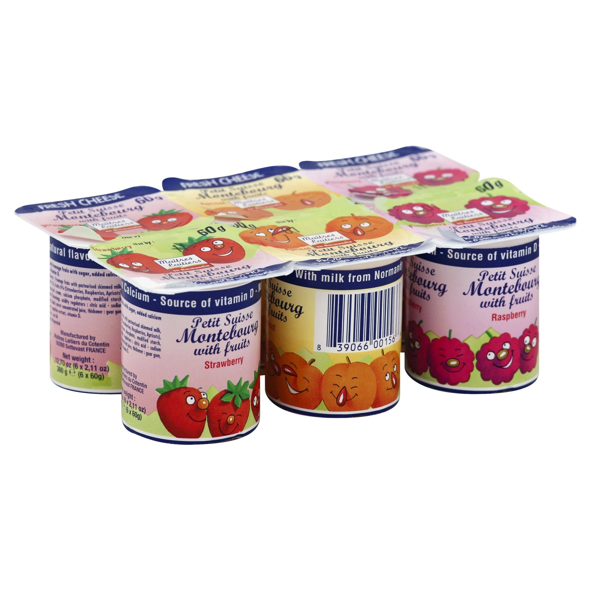 🇫🇷 6 Petits Suisses Fruits 🐄