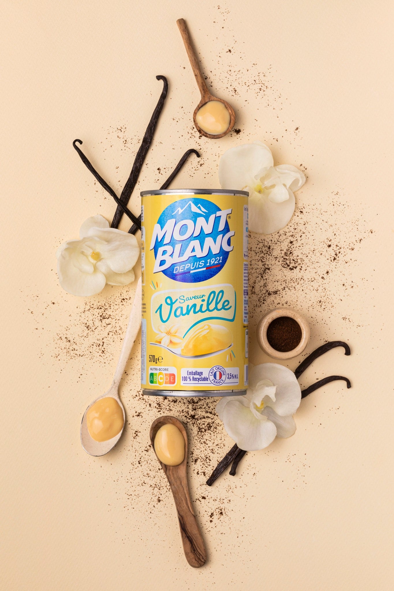 🇫🇷 Crème Vanille (French Chocolate Dessert), *Dented Can