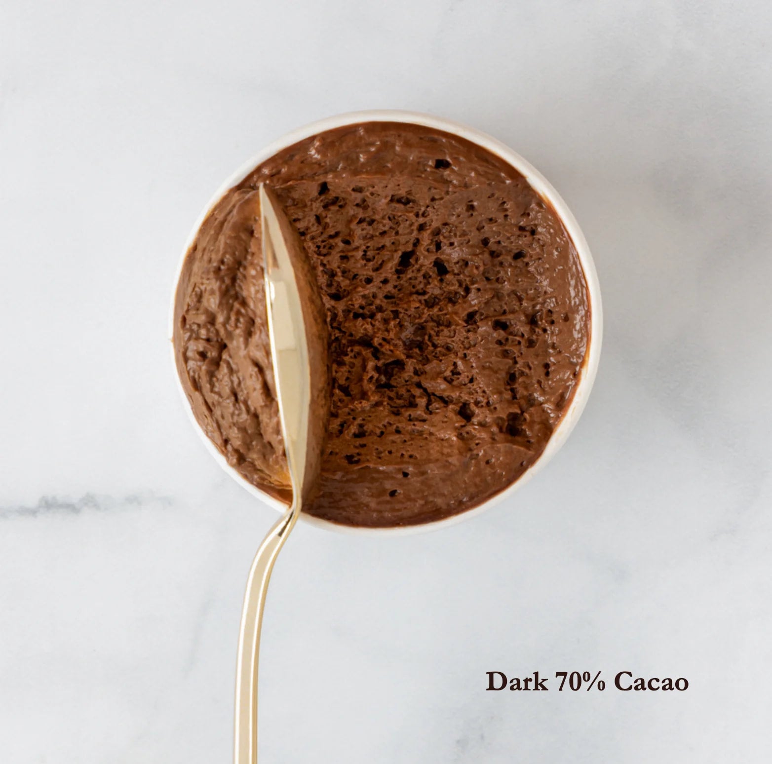 ๐ง๐ช 70% Belgian Callebaut Dark Chocolate Mousse, 3 oz (85g)