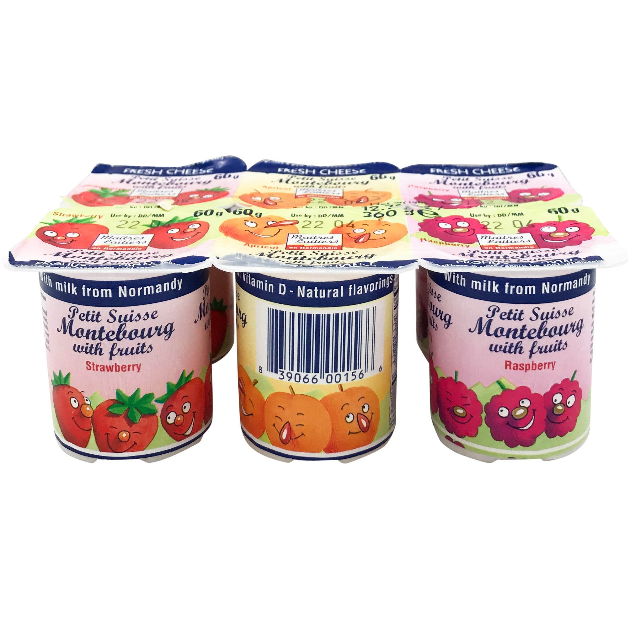 🇫🇷 6 Petits Suisses Fruits 🐄