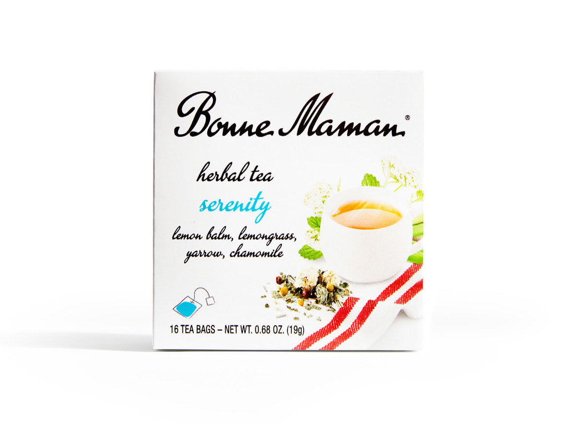 🇫🇷 16 Organic 'Serenity' Herbal Tea Bags by Bonne Maman, 0.7 oz (19g) *BEST BY DATE: 12/14/2024