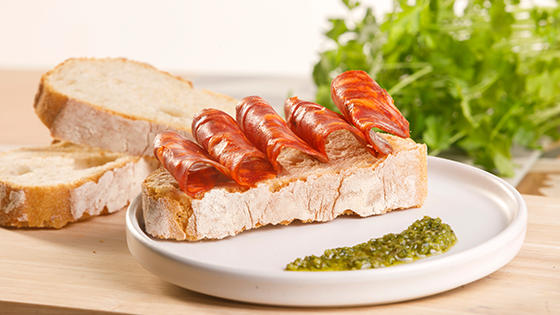 🇪🇸 Sliced Spicy 🌶️ Hot Chorizo, 3.5 oz (100g)