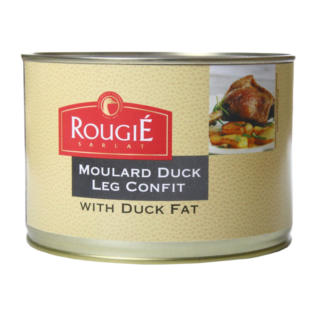 🇨🇦 4 Moulard Duck Legs Confits w/ Duck Fat 🦆, 3.3 lbs (1.5kg)