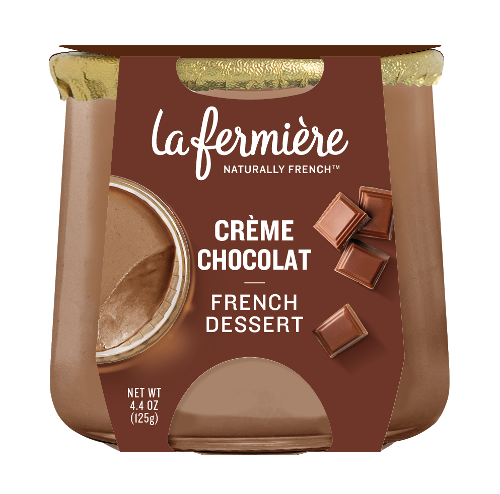🇫🇷 Crème Chocolate (French Dessert), 4.4 oz (125g)