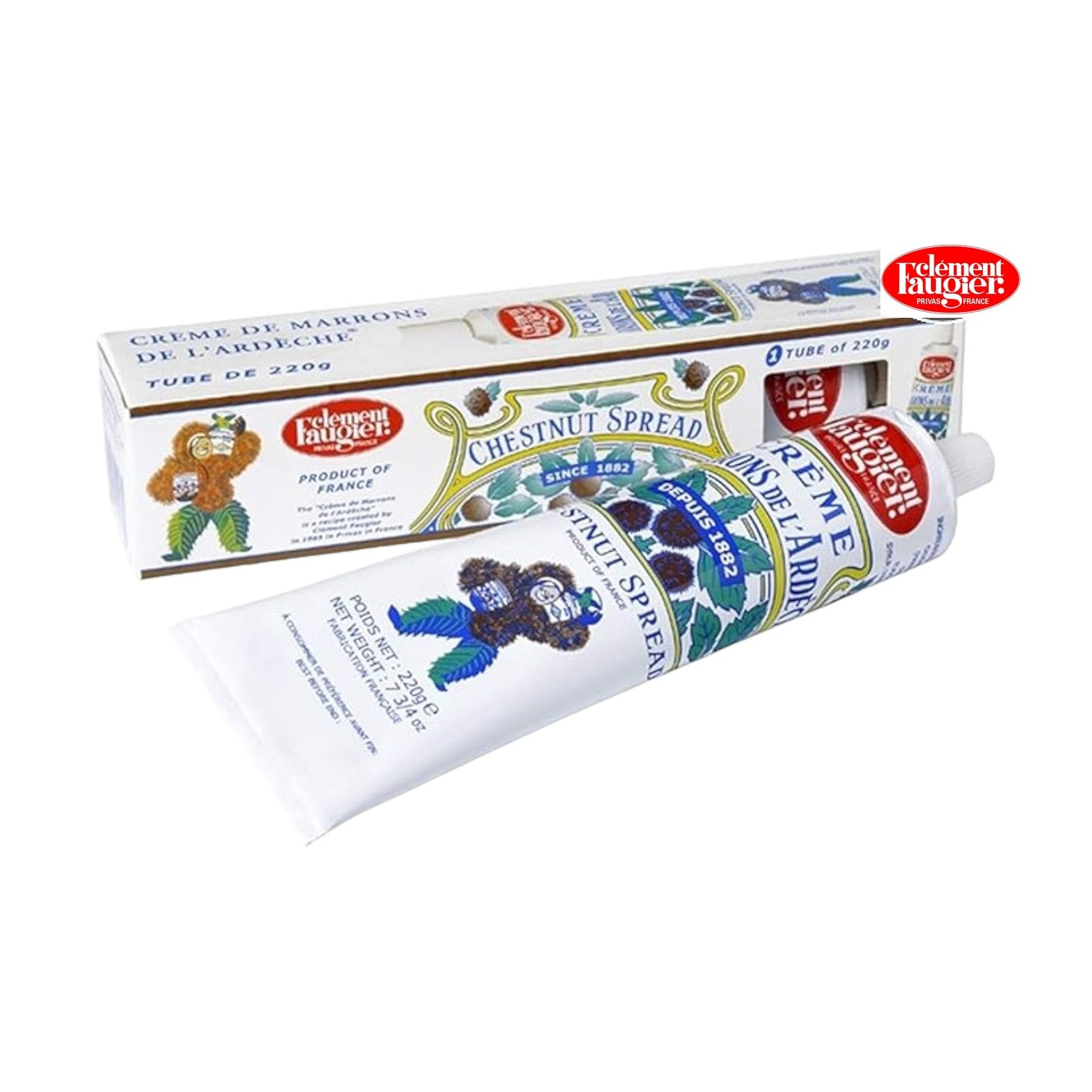 ๐ซ๐ท Chestnut Spread Tube, 7.76 oz (220g) with Box