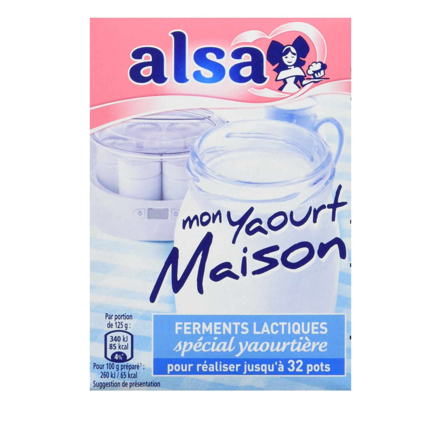 🇫🇷 4 Traditional French Yogurt Starters 'Yaourt Maison', 4 packs x 2g
