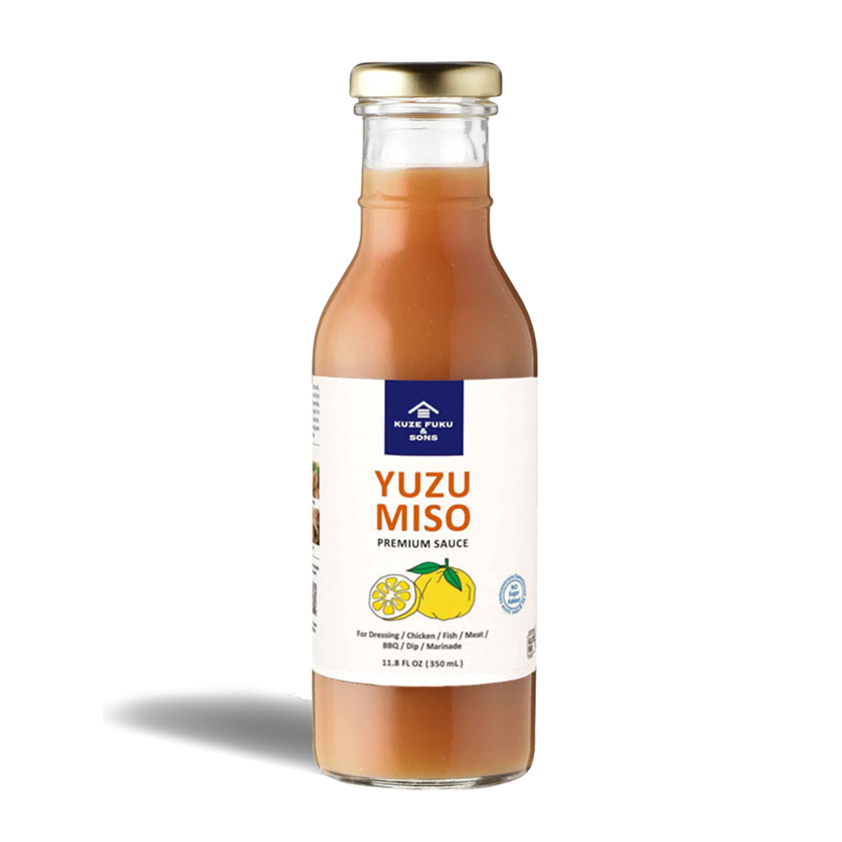 🇺🇸 🇯🇵 Yuzu Miso Premium Sauce by Kuze Fuku & Sons, 11.8 fl. oz (350 g)