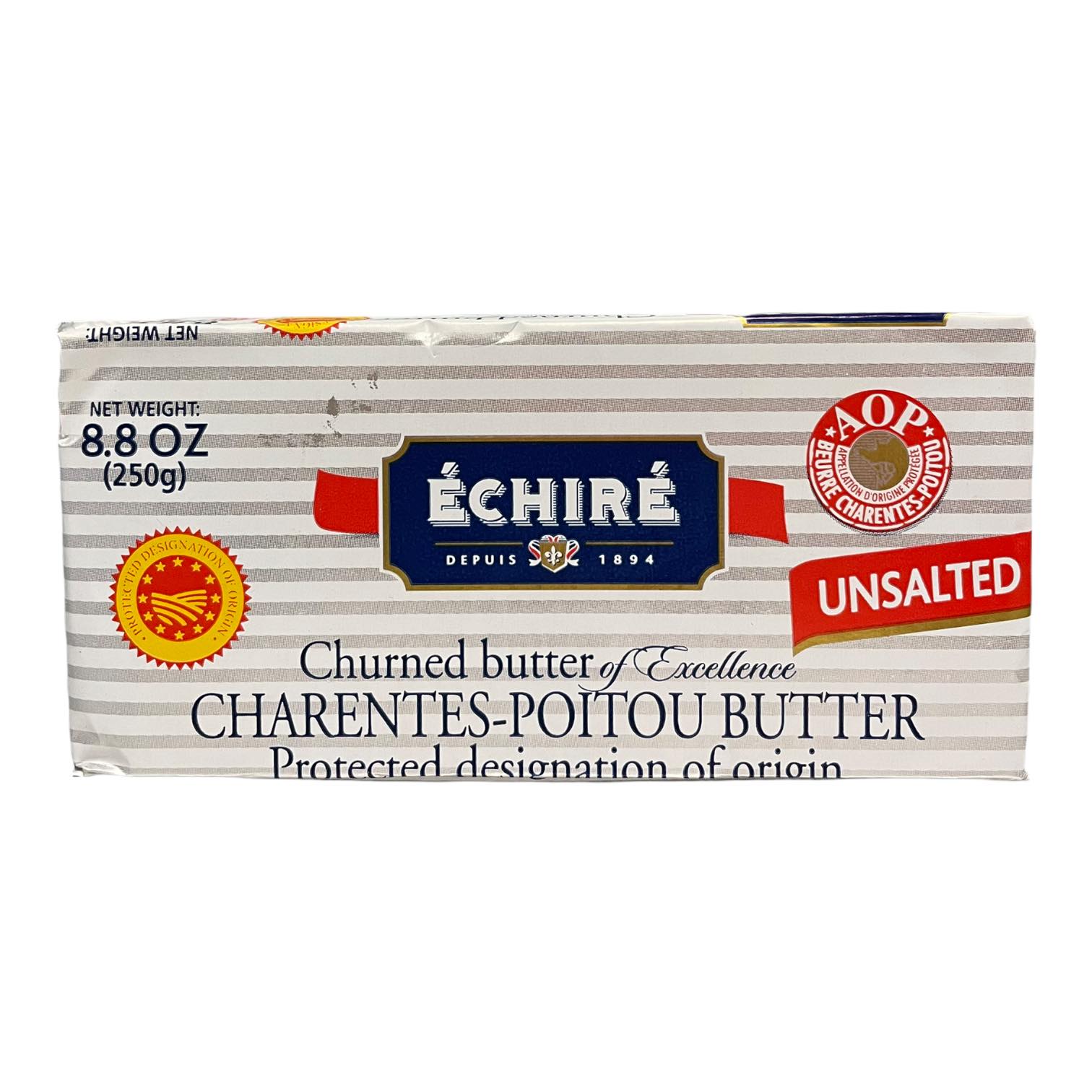🇫🇷 Unsalted Churned/Baratte Butter, 8.8 oz (250g)