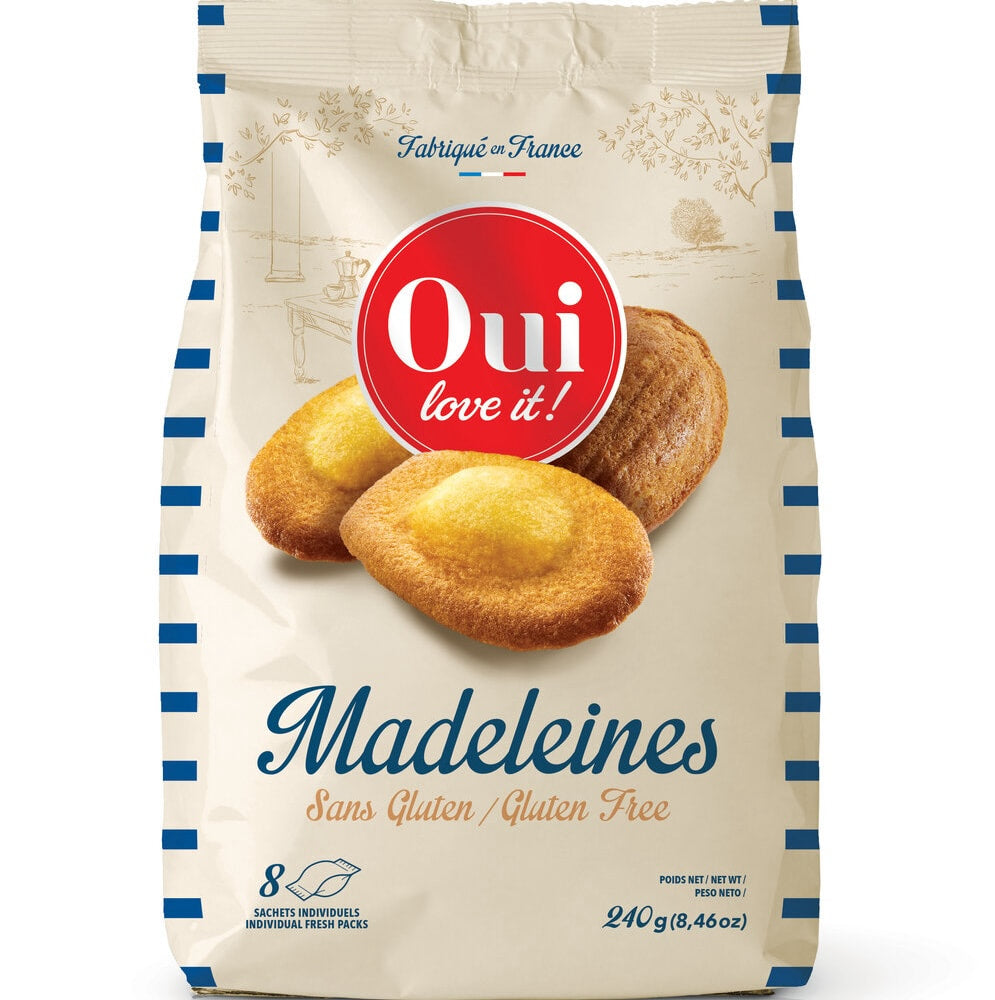 🇫🇷 8 Gluten-Free Madeleines, 8.46 oz (240g)