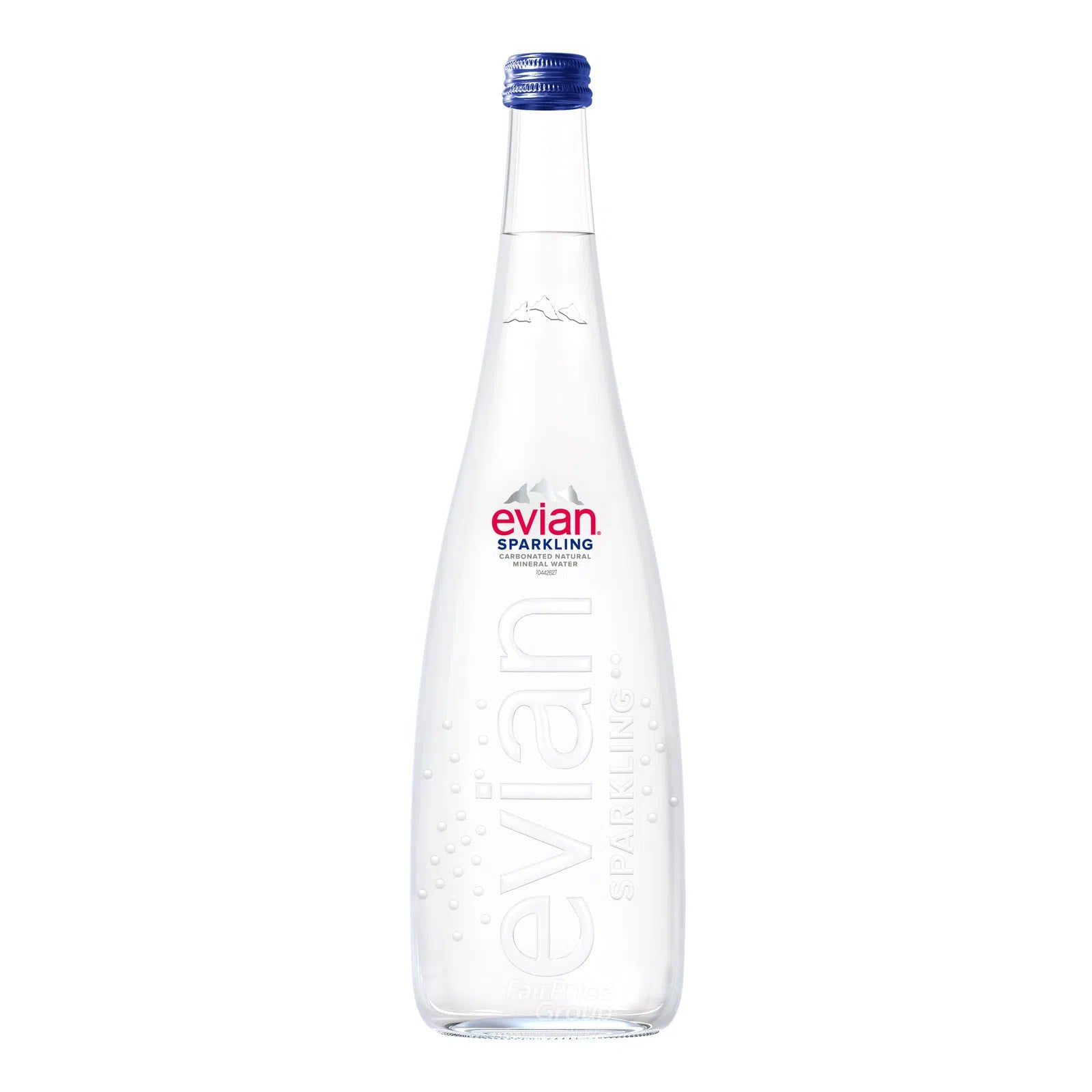 🇫🇷 Evian Sparkling Water (Glass Bottle), 25.3 fl oz (750 ml)
