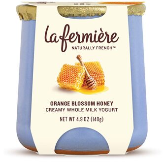 🇫🇷 Orange Blossom Yogurt, 4.9 oz (140g)