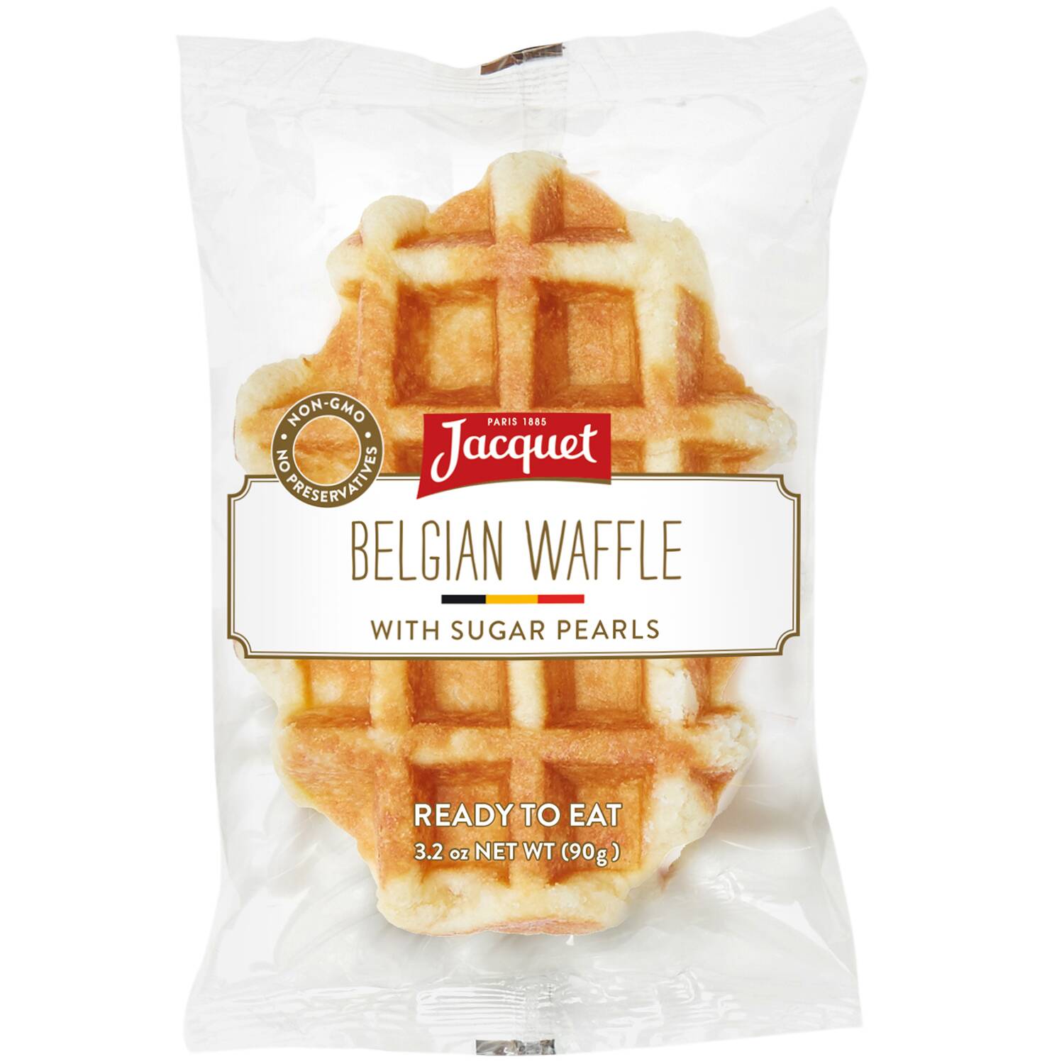 🇧🇪 Authentic Liège/Liégeoise Waffle, 3.2oz (90g)
