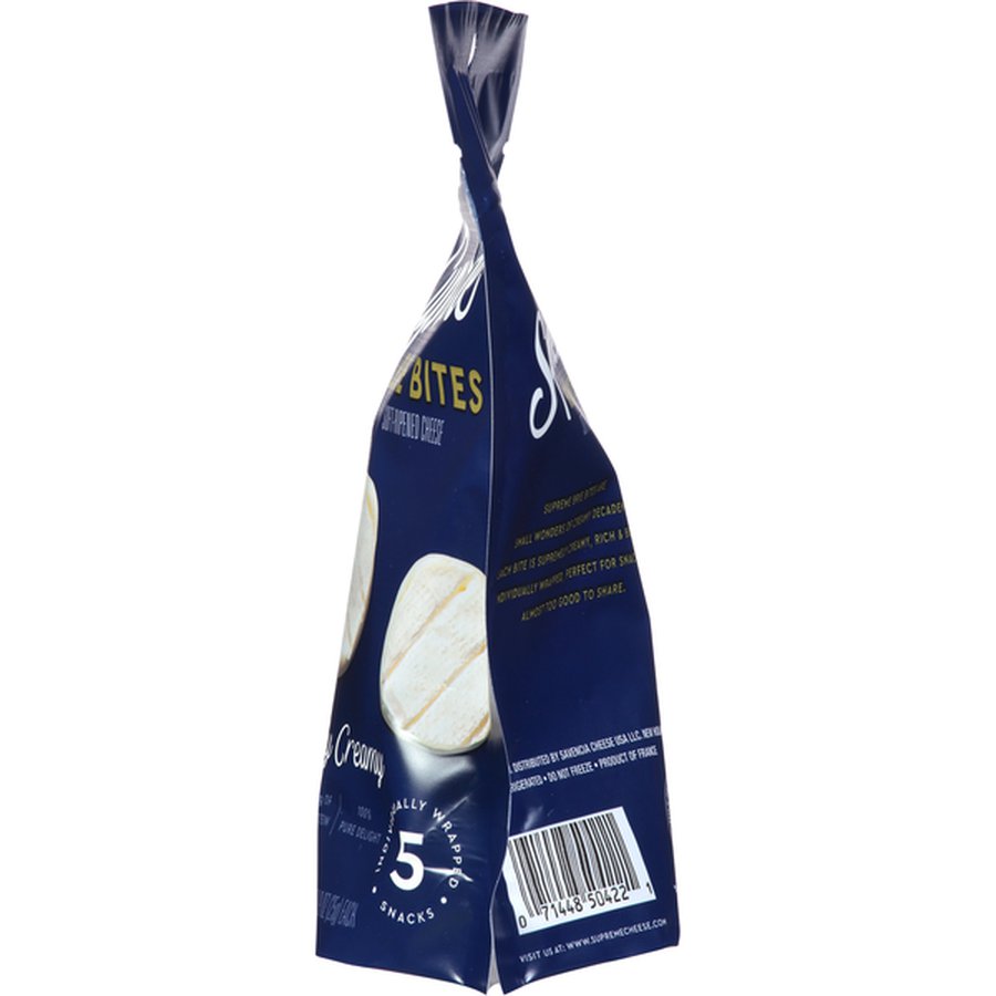 🇫🇷 5 Supreme Brie "Caprice-des-Dieux-style" Bites, 4.4 oz (125g) 🐄