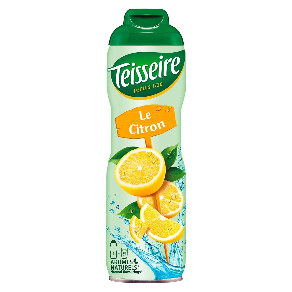 🇫🇷 Lemon Syrup, 20.3 fl oz (600ml)