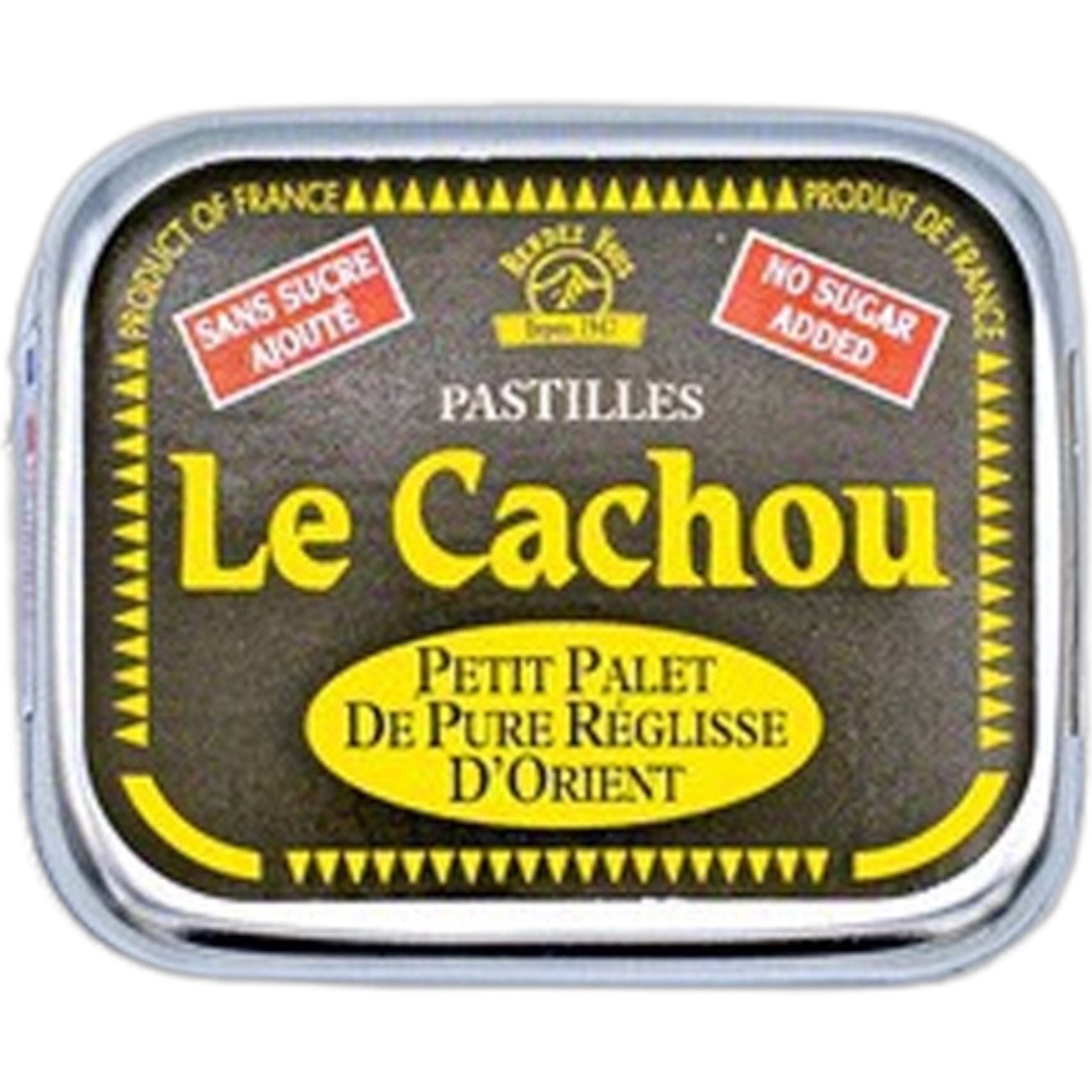 🇫🇷 Licorice Cachou (No Sugar Added), 0.28 oz (8g)