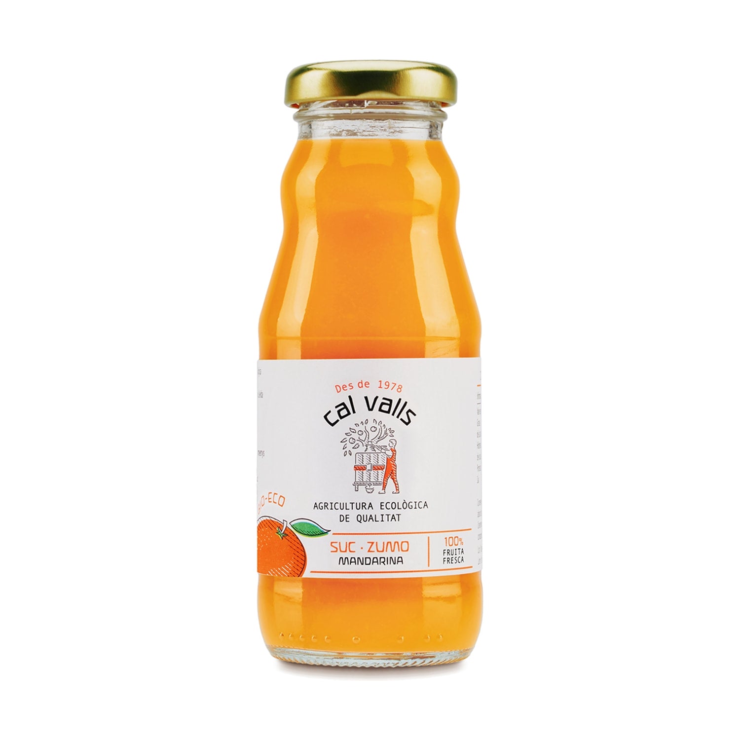 🇪🇸 100% Organic Mandarin Juice, 6.6 fl. oz. (200 ml)