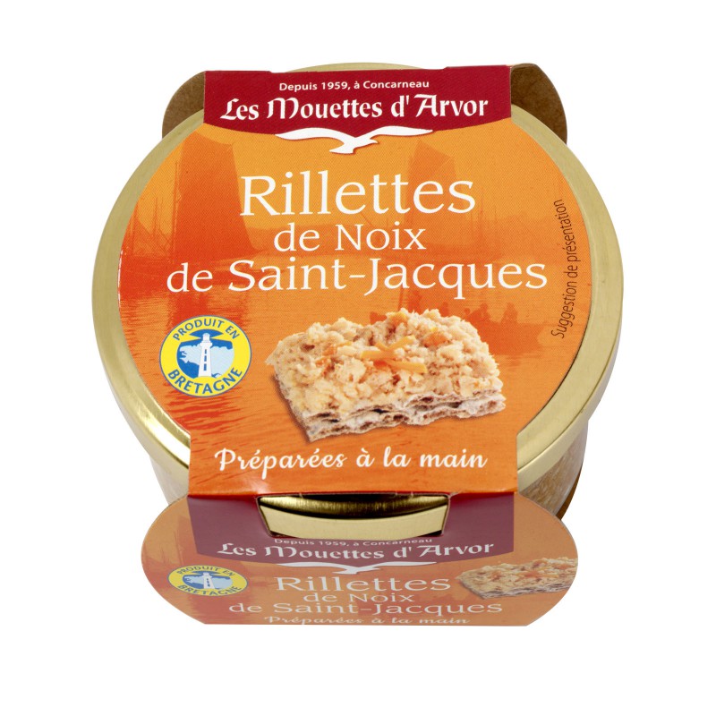 🇫🇷 Scallops Rillettes, 4.4oz (125g)