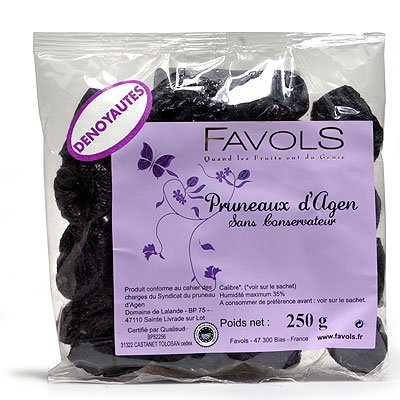 🇫🇷 Agen Pitted Prunes (Pruneaux d'Agen), 8.8 oz (250g)
