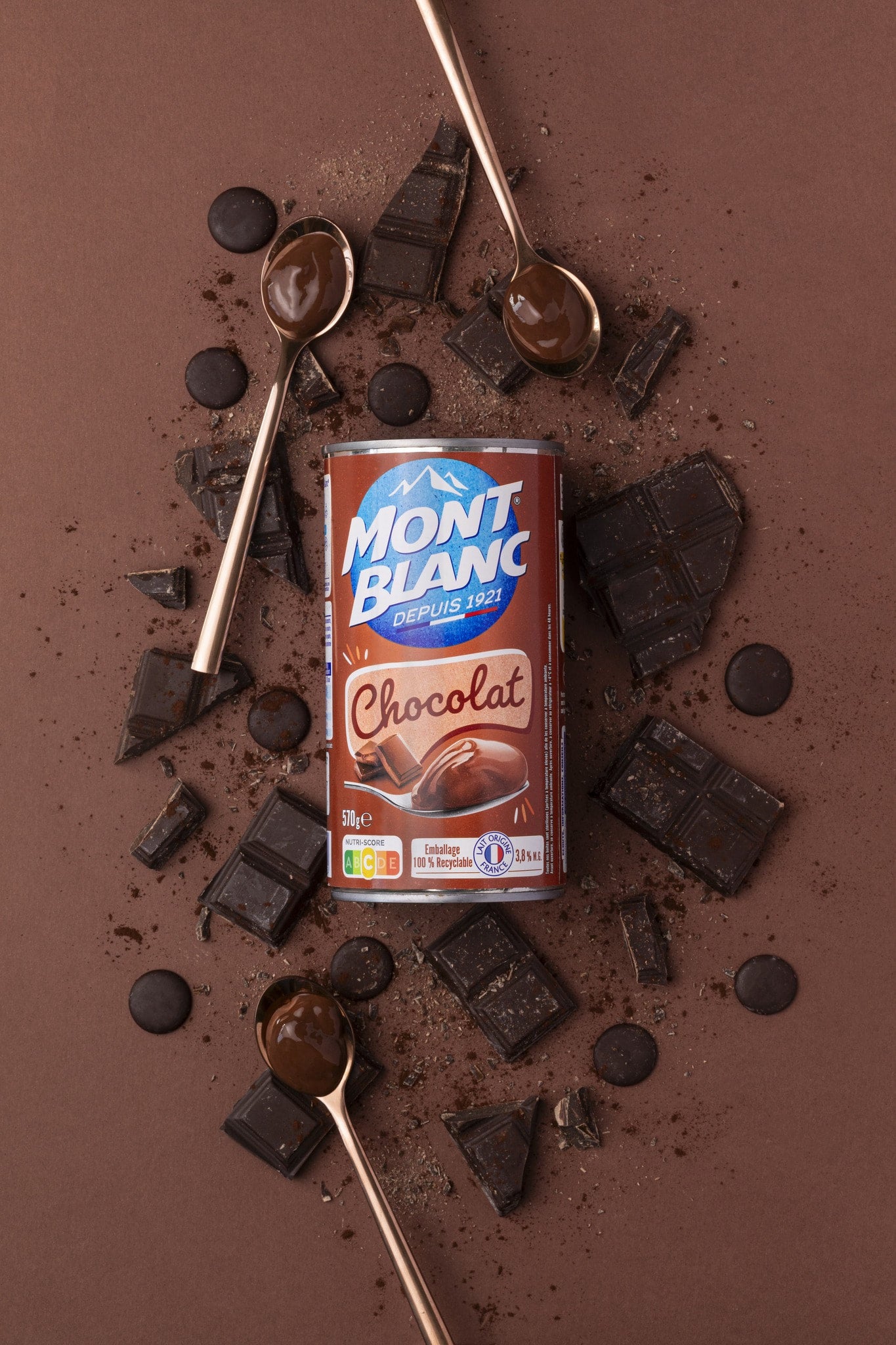 🇫🇷 Crème Chocolat (French Chocolate Dessert), *Dented Can