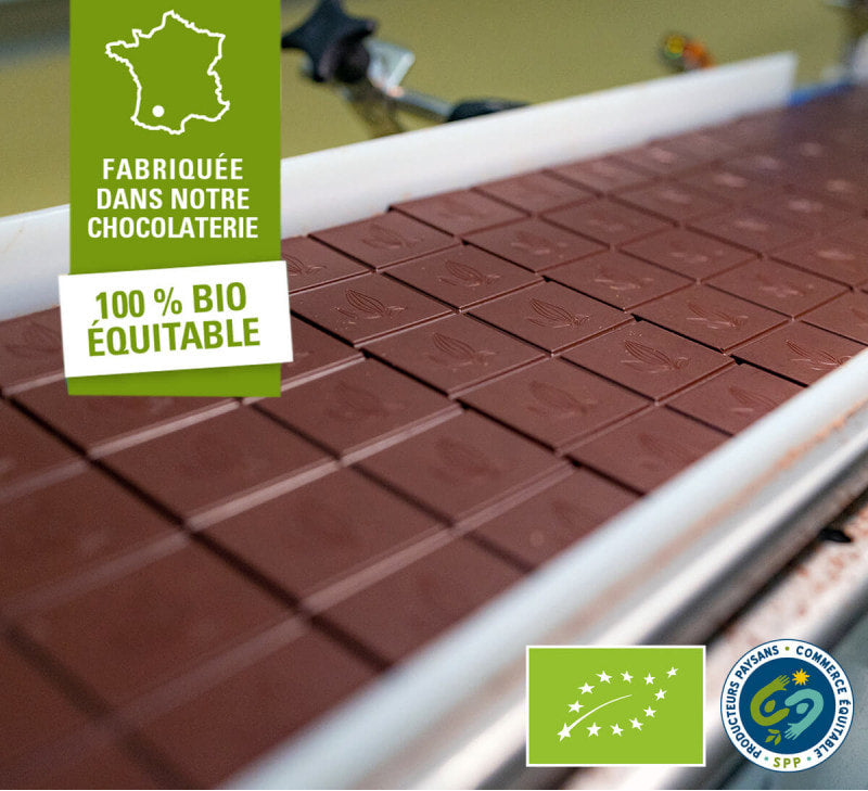 🇫🇷 Organic Milk Chocolate (53% Cocoa from Guatemala), 3.5 oz (100g)