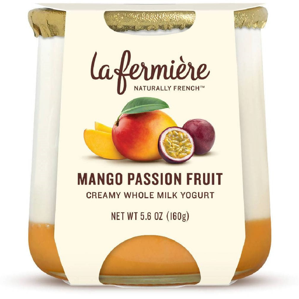 🇫🇷 Mango Passion Yogurt, 4.9 oz (140g)