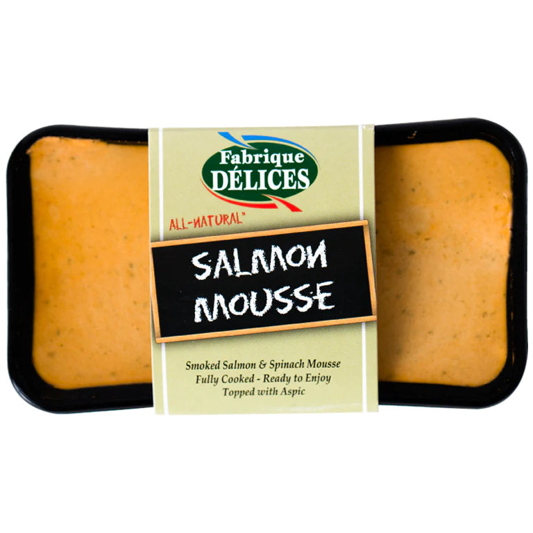 🇫🇷 Smoked Salmon & Spinach Mousse by, 5 oz