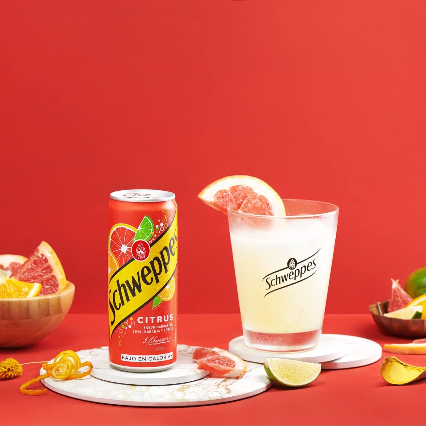 🇫🇷 Schweppes 'Agrumes' Citrus Soda, 11.2 fl. oz. (330 ml)