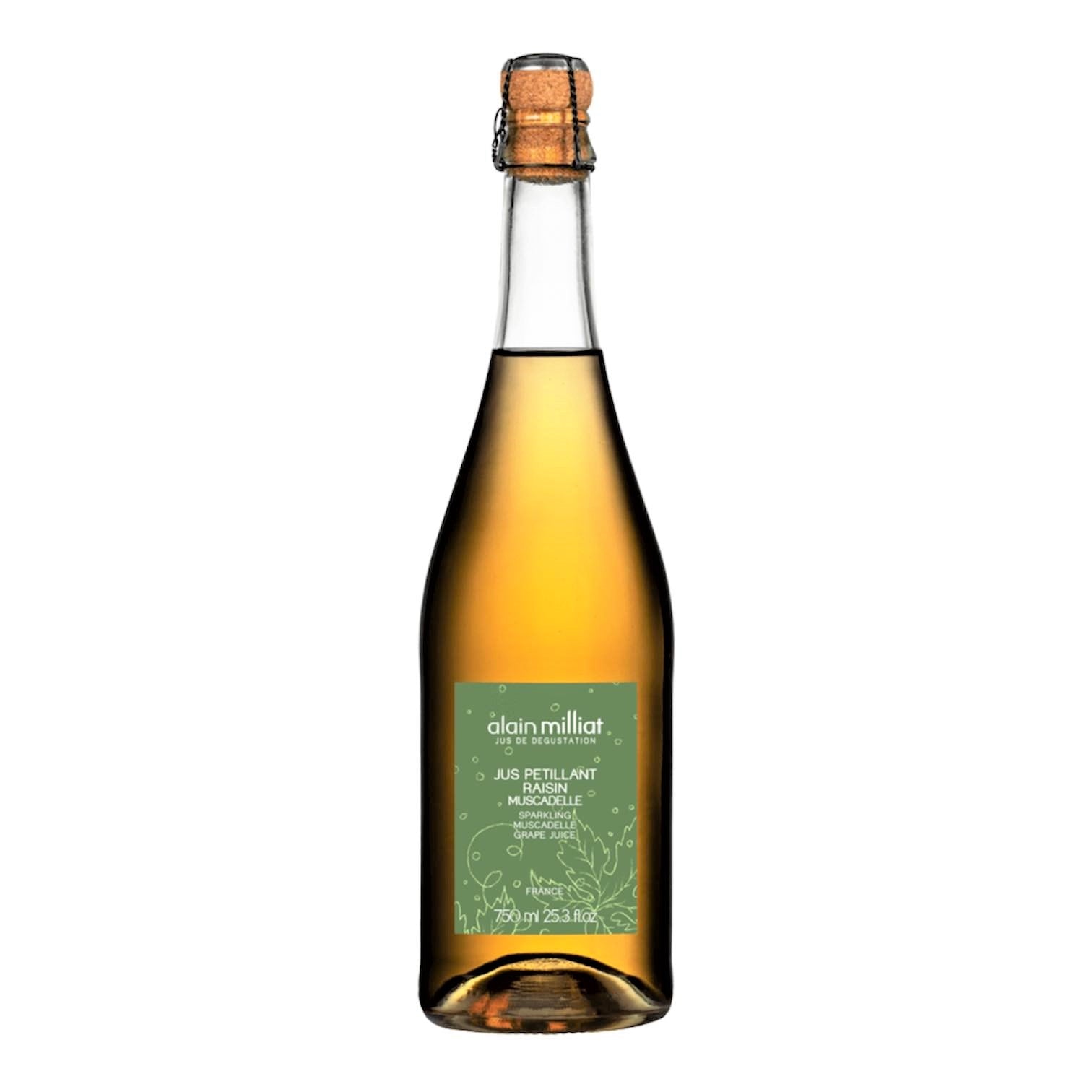 🇫🇷 Sparkling Muscadelle Grape Juice, (750 ml)