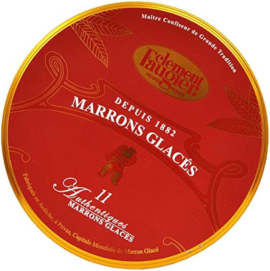 🇫🇷 11 Whole Candied Chestnuts 'Marrons Glacés', 9.1 oz (260g)
