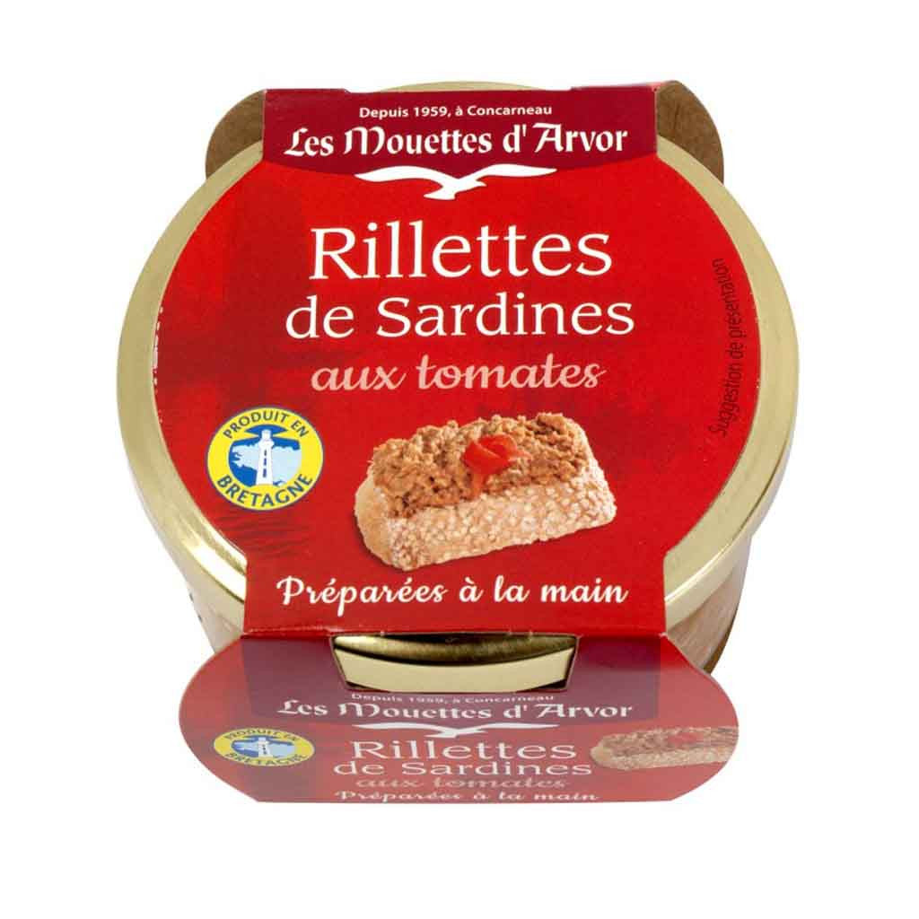 🇫🇷 Sardine Rillettes w/ Fresh Tomato, 4.4 oz (125g)