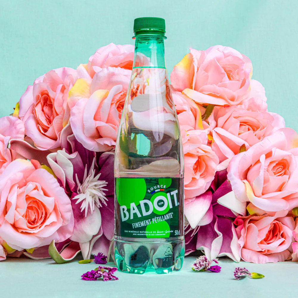 🇫🇷 Badoit 1778: French Sparkling Mineral Water, 16.9 fl oz (500ml, Plastic Bottle)