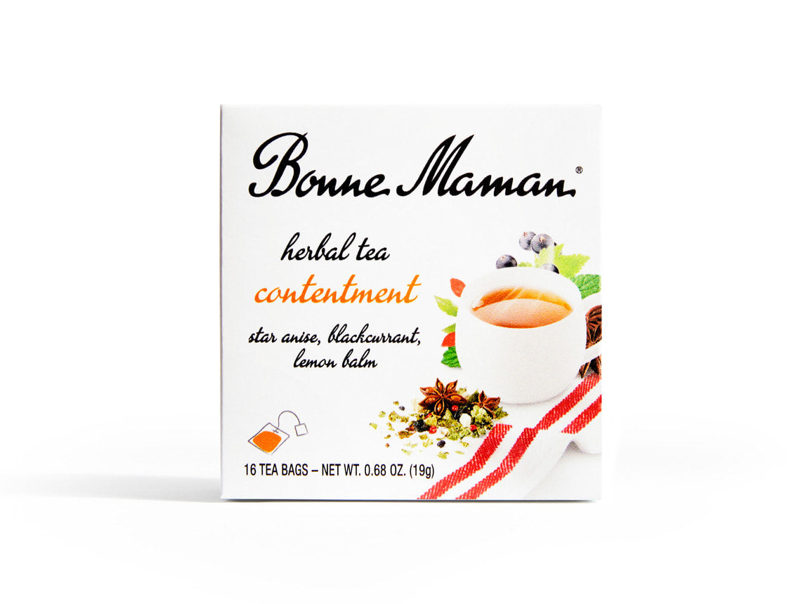 🇫🇷 16 Organic 'Contentment' Herbal Tea Bags, 0.7 oz (19g) *BEST BY DATE: 10/13/2024