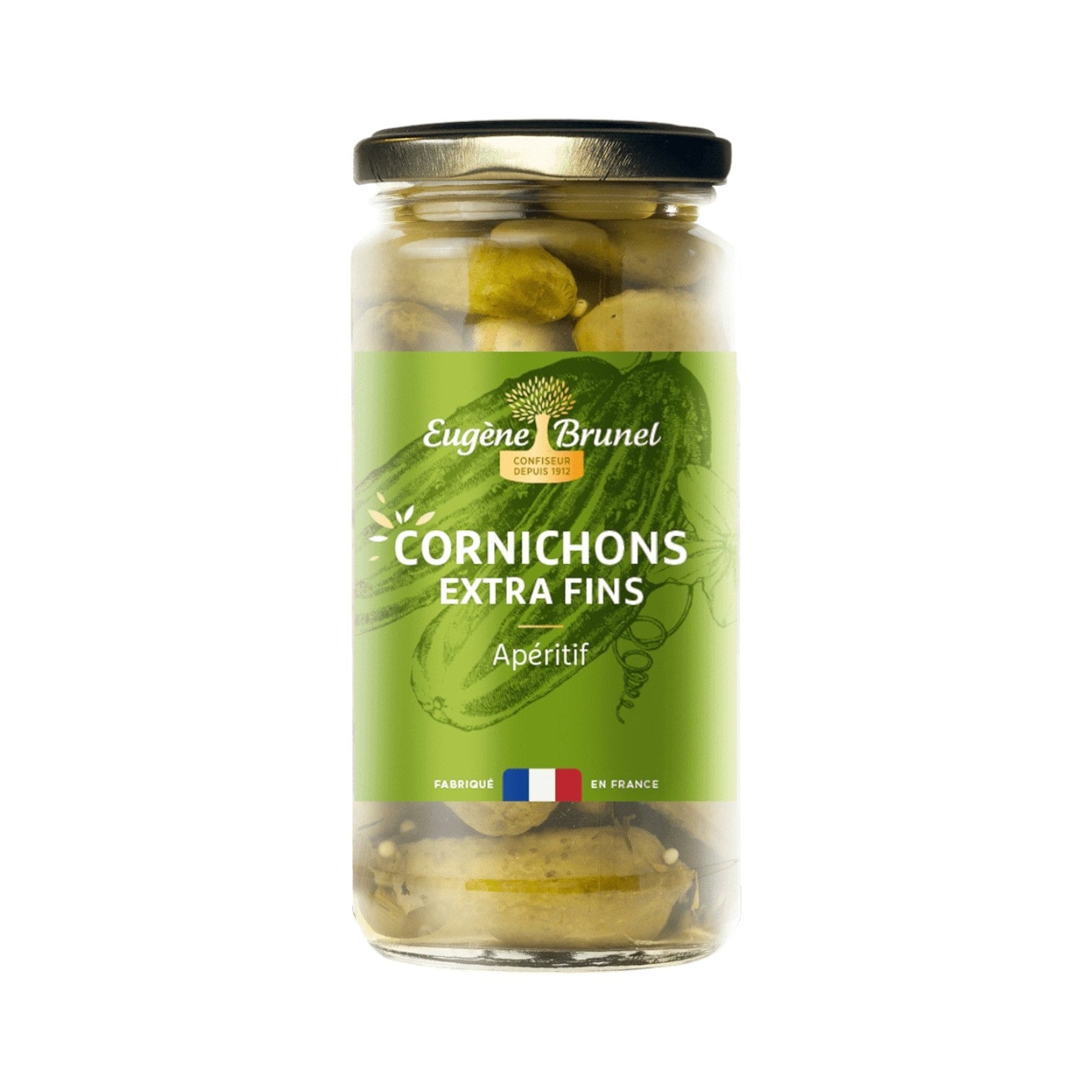 🇫🇷 Extra-Fine Cornichons Gherkins, 6.7 oz (190g)