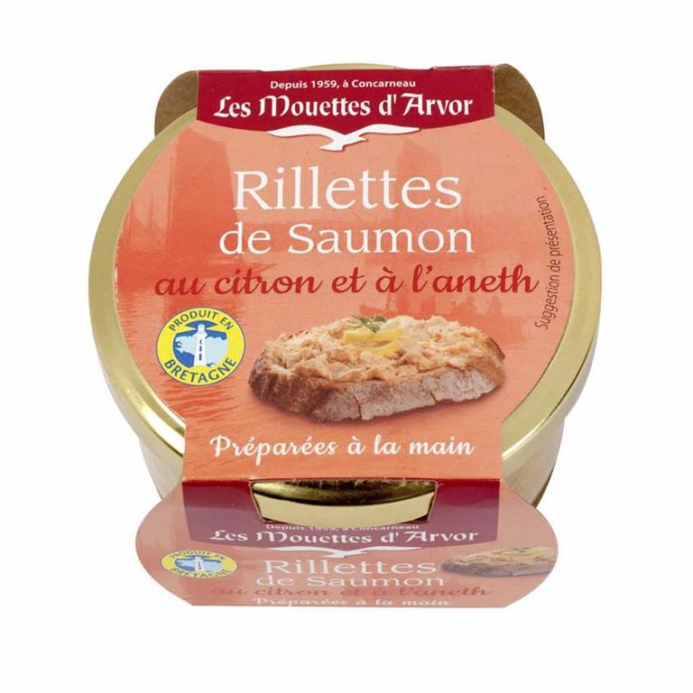 🇫🇷 Salmon Rillettes w/ Lemon & Dill, 4.4oz (125g)