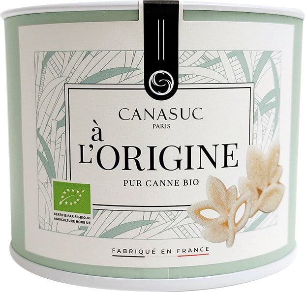 🇫🇷 72 Organic Leaf-Shaped Cane Sugars 'L'Origine', 4.7 oz (135g)
