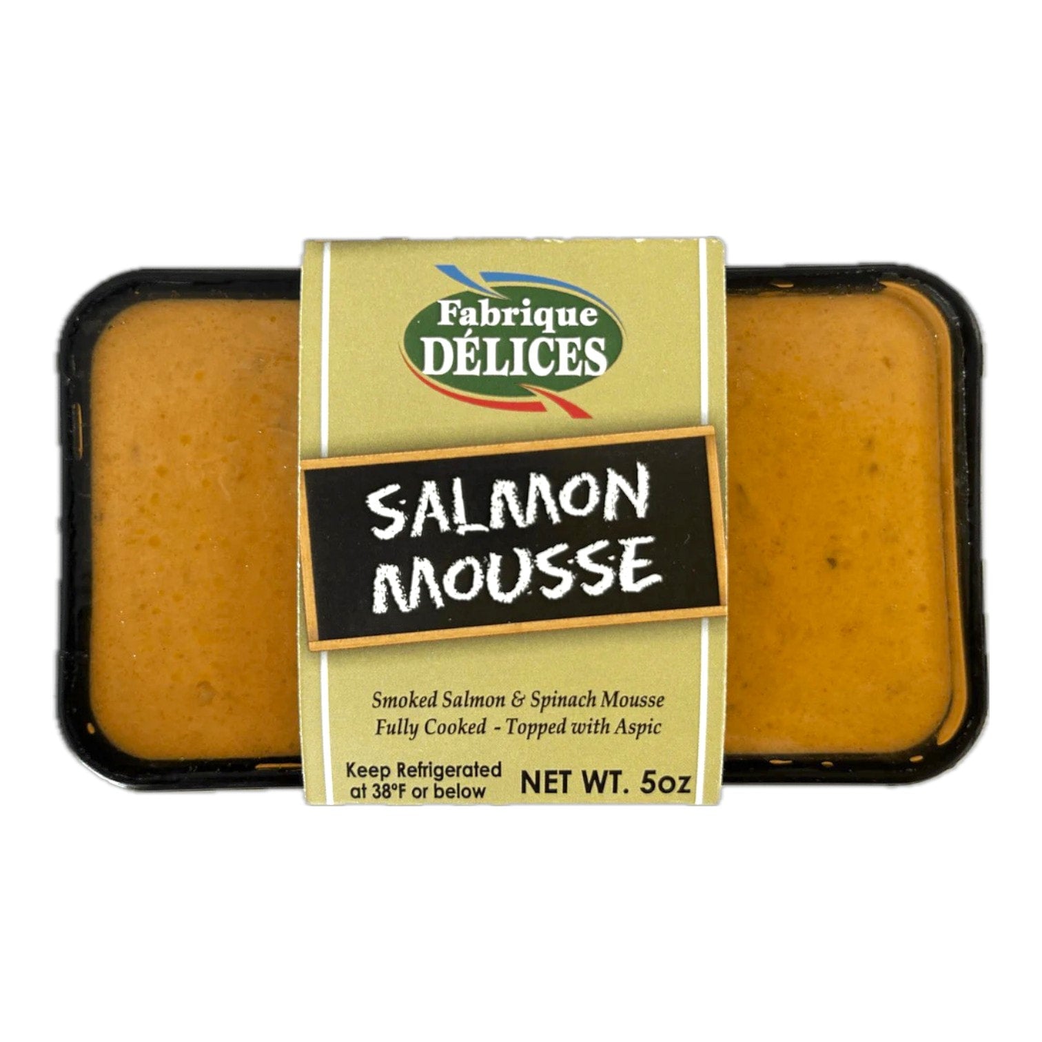 🇫🇷 Smoked Salmon & Spinach Mousse by, 5 oz