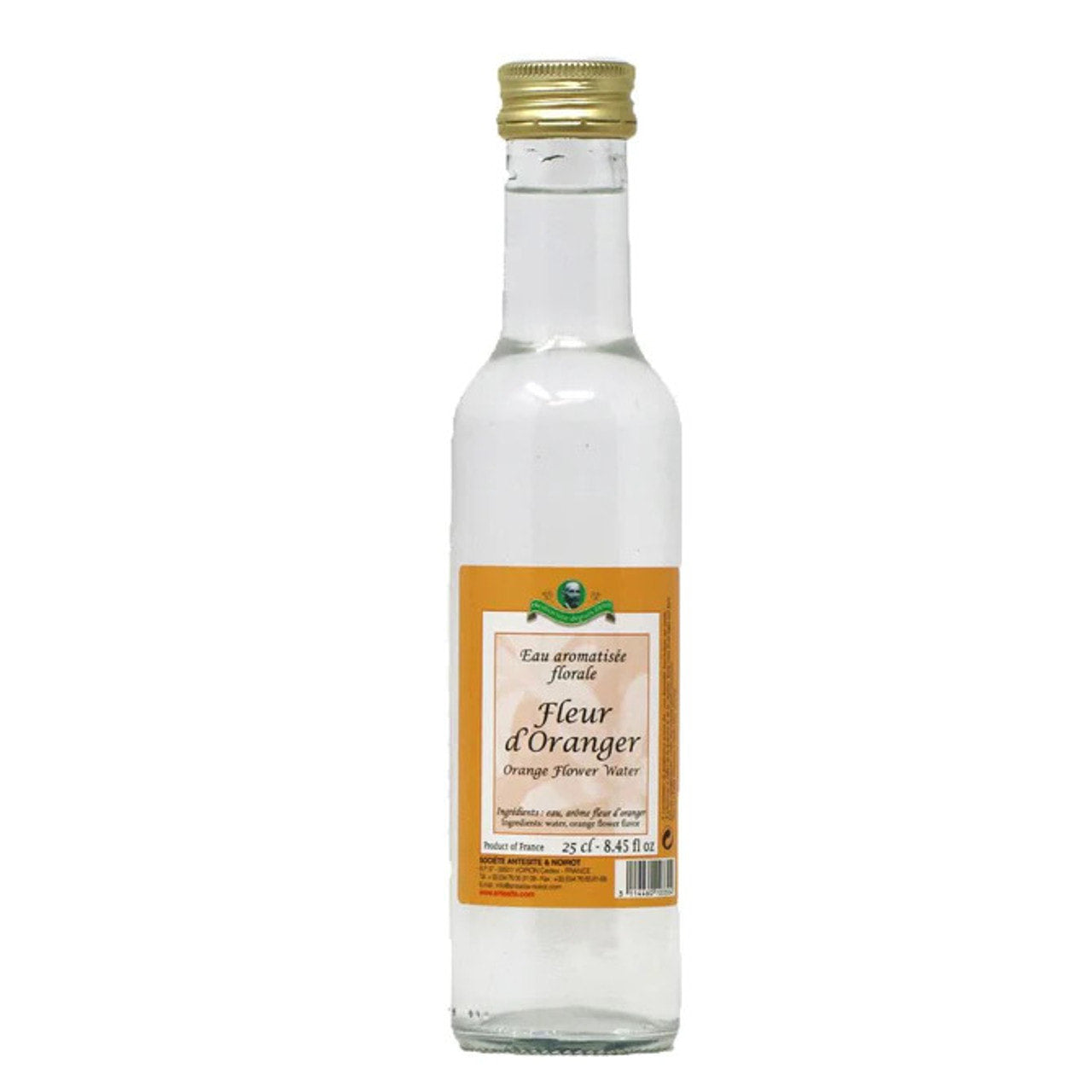 🇫🇷 Orange Blossom 'Fleur d'Oranger' Water, 8.45 fl oz (25 cl)