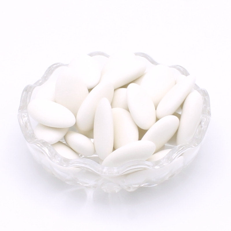 🇫🇷 Dragées 'Avola' Princess Jordan Almonds (White Only) by Braquier, 1kg