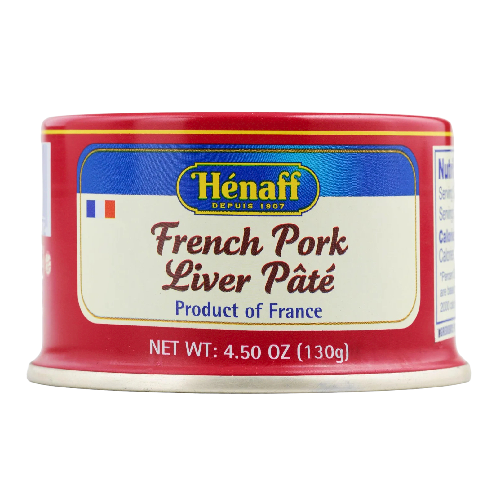 🇫🇷 Henaff Pork Liver Pate, 4.5 oz (128g)